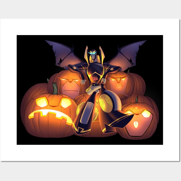 Pumpkin King prowl Wall Art by JarOfLooseScrews